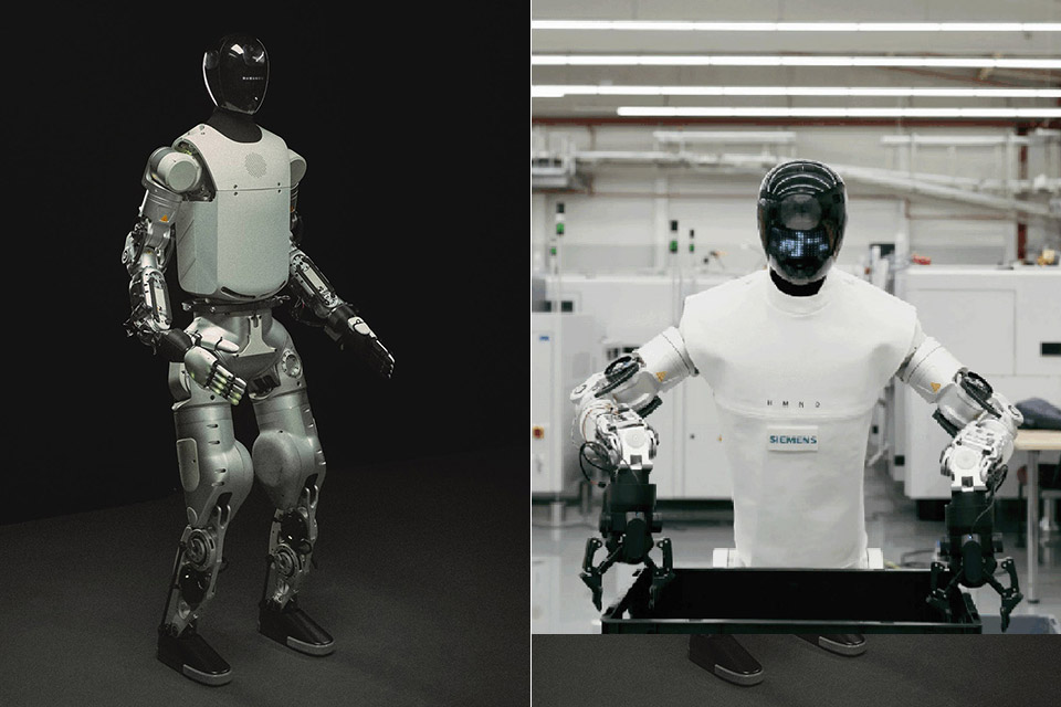 Humanoid Bosch HMND 01 Robot