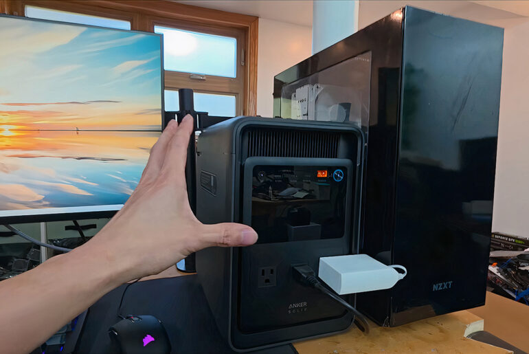 Anker Solix S2000 Battery-Powered Desktop PC System