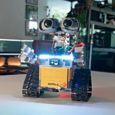Remote-Controlled LEGO Wall-E Robot