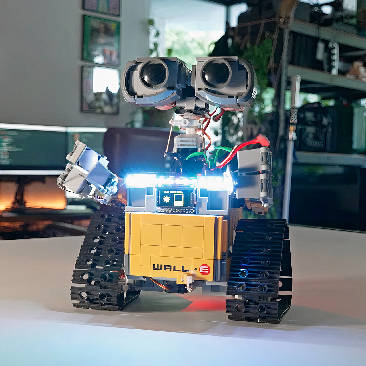 Remote-Controlled LEGO Wall-E Robot