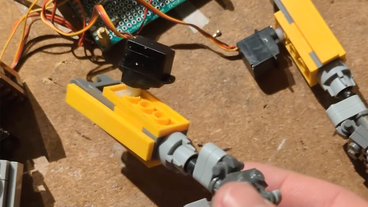 Remote-Controlled LEGO Wall-E Robot