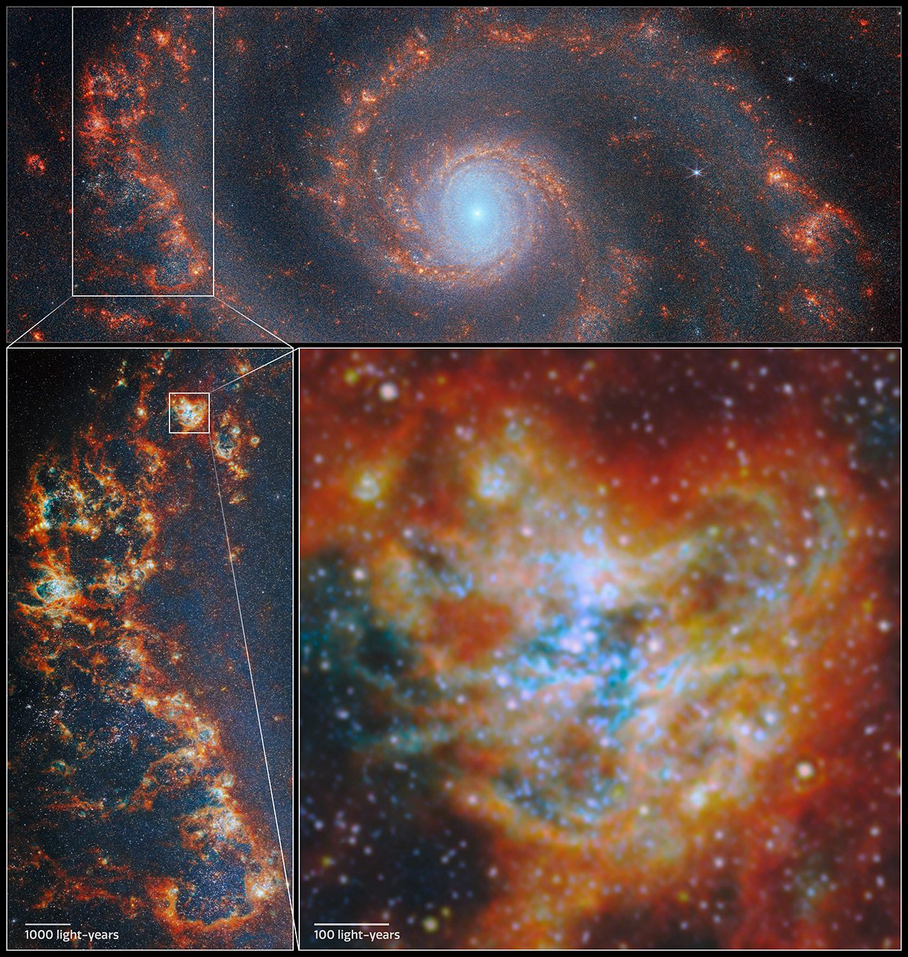 Webb Messier 51 M51 Star Cluster Whirlpool Galaxy