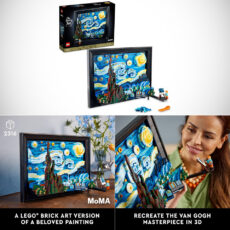 LEGO Ideas Vincent van Gogh The Starry Night 21333 Set