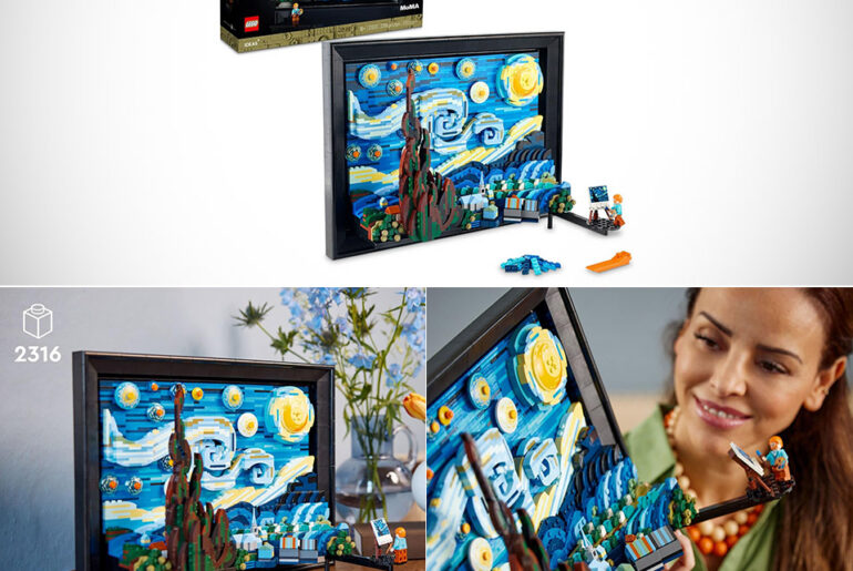 LEGO Ideas Vincent van Gogh The Starry Night 21333 Set