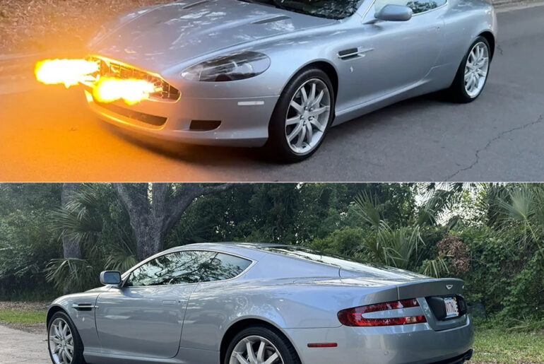 Aston Martin DB9 Corvette Swap Flame Thrower