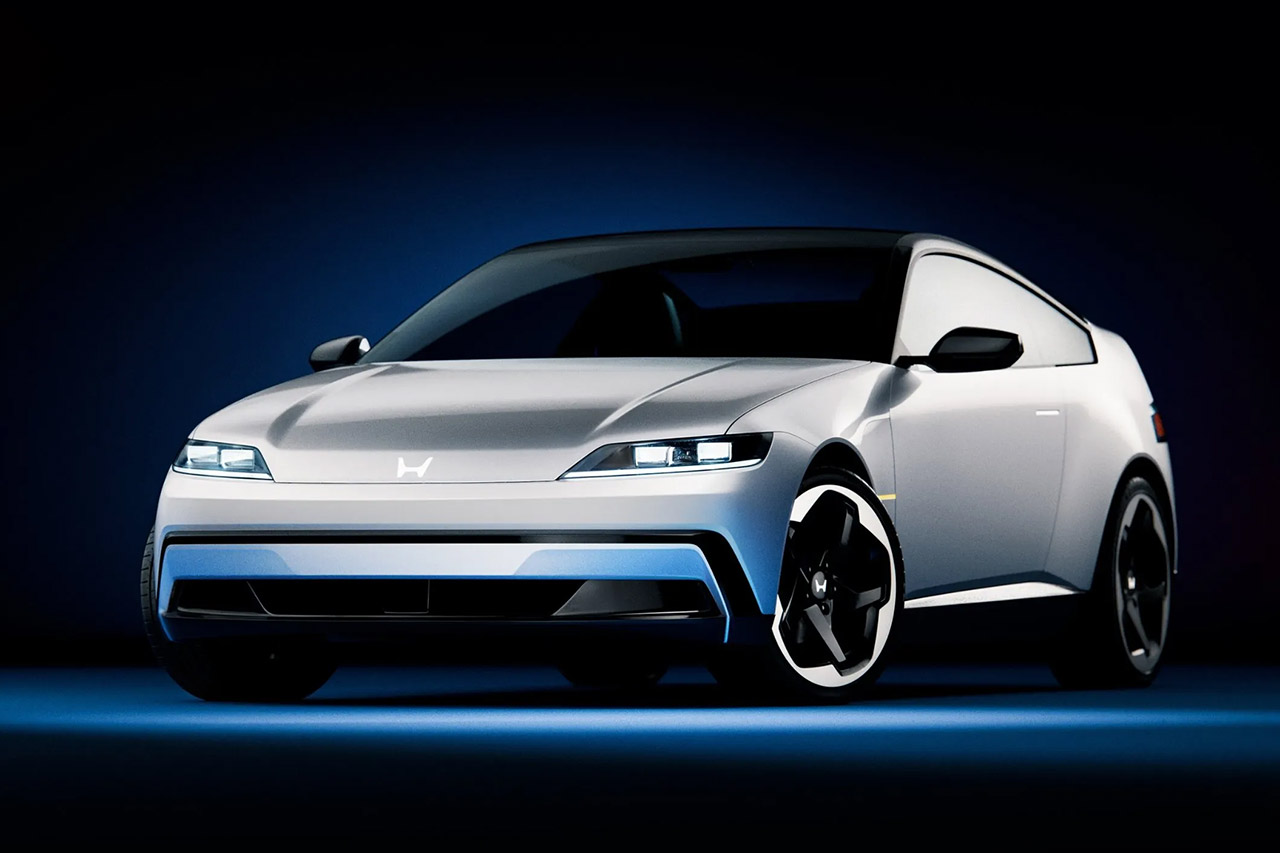 Electric Honda CRX Modern Hatchback Concept