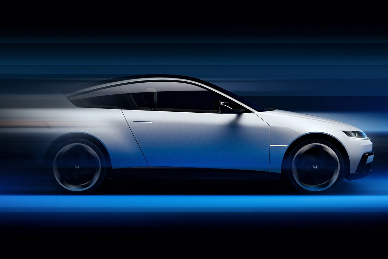 Electric Honda CRX Modern Hatchback Concept