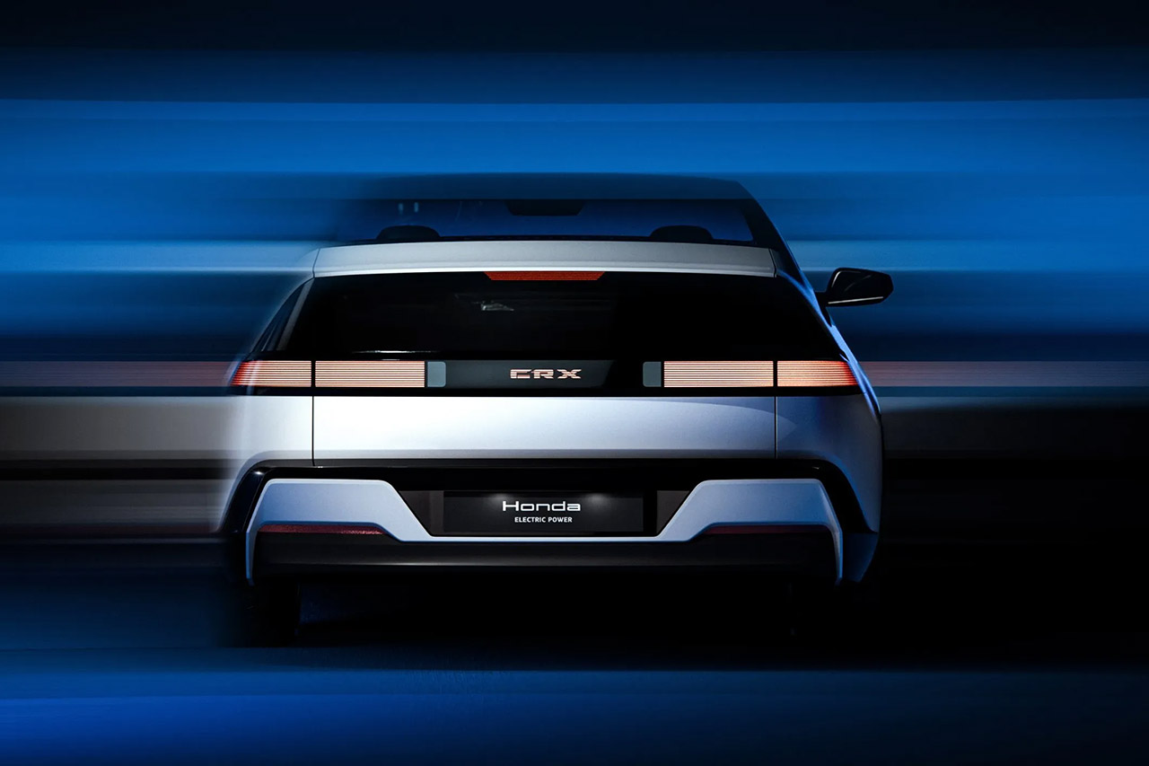 Electric Honda CRX Modern Hatchback Concept