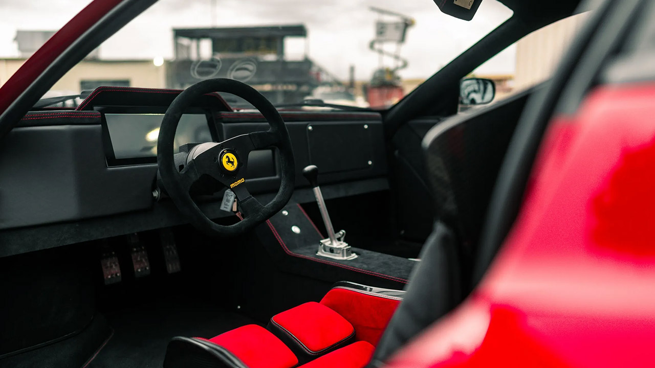 Gas Monkey Garage Six-Wheeled Ferrari Testarossa F6 Interior