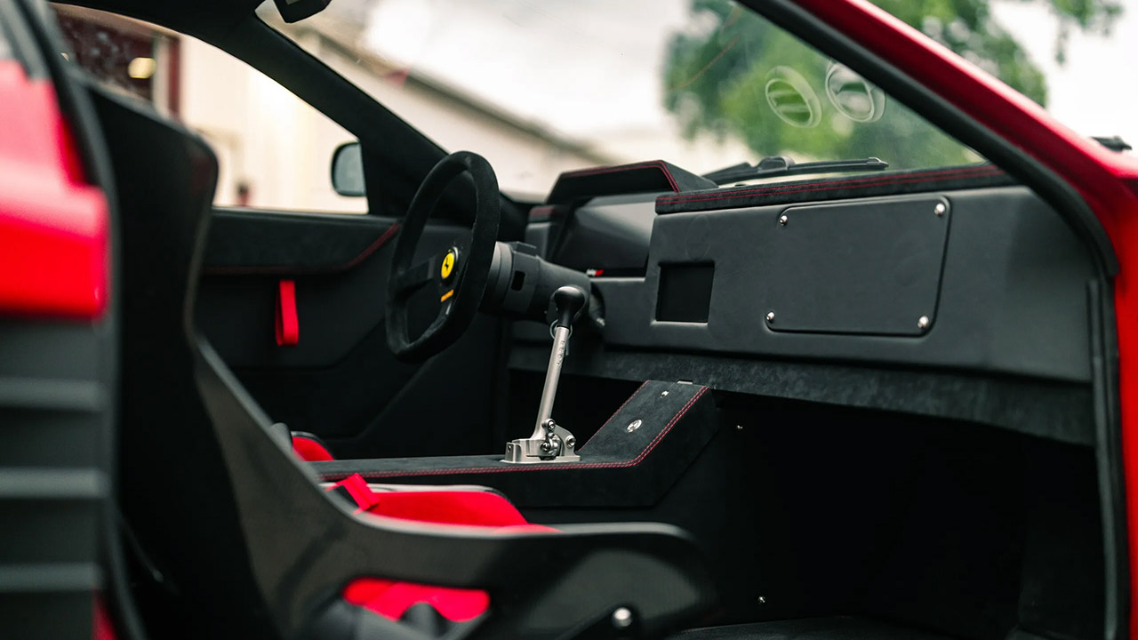Gas Monkey Garage Six-Wheeled Ferrari Testarossa F6 Interior