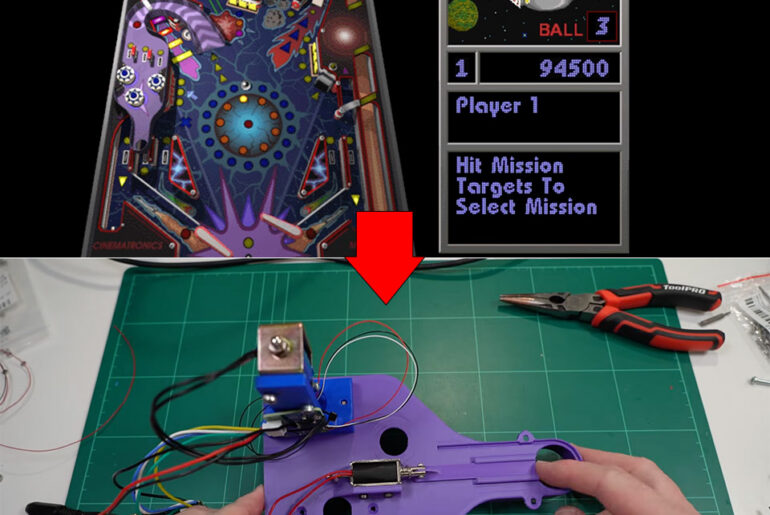 Real-Life Space Cadet Pinball Machine