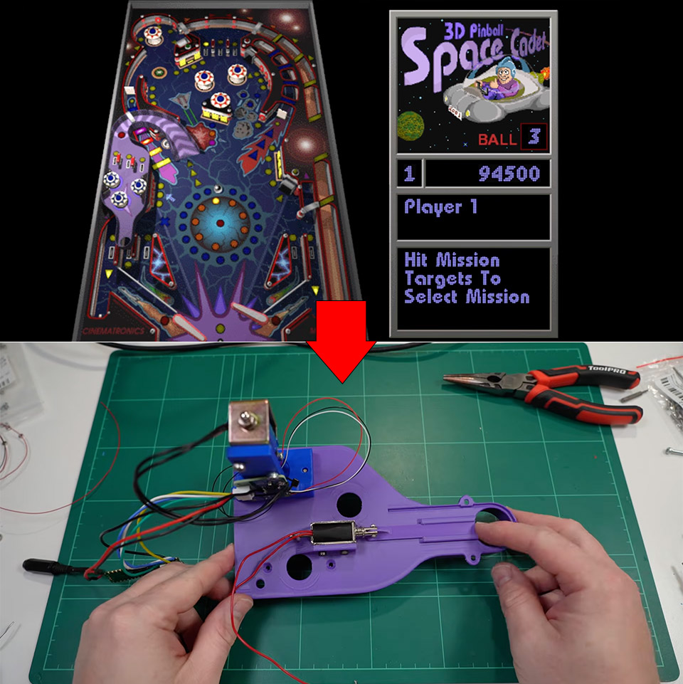 Real-Life Space Cadet Pinball Machine