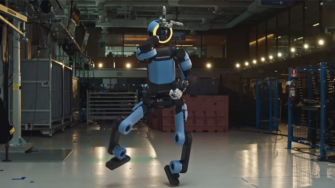 Boston Dynamics Atlas Robot School of Football Soccer 2026 World Cup