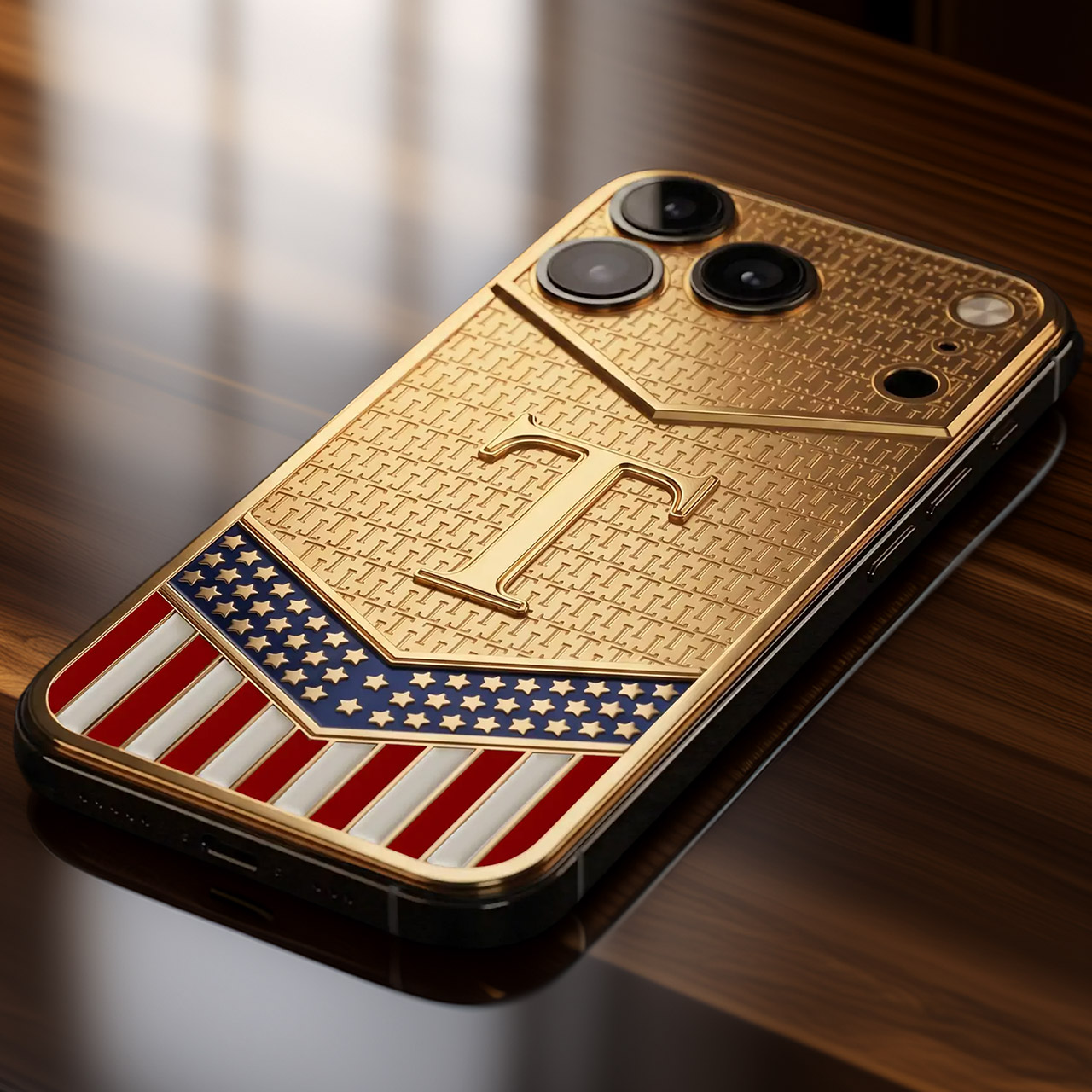 Caviar T-GREAT Trump Phone iPhone 17 Pro Max