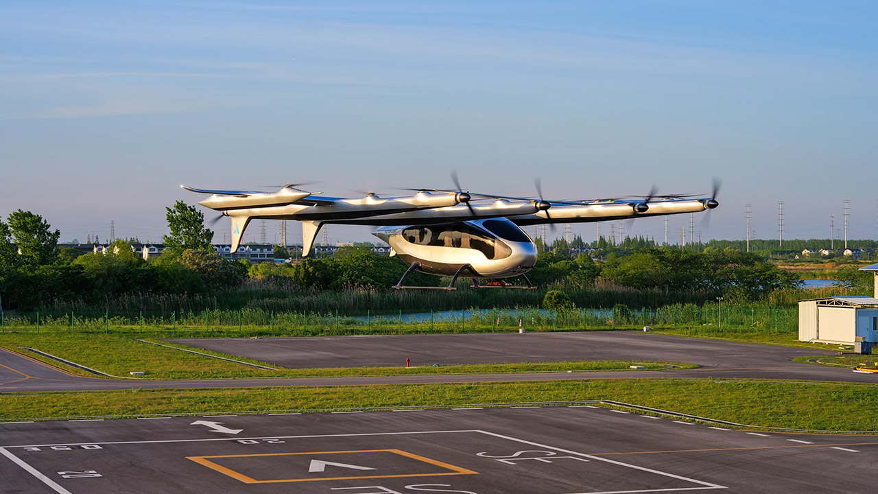 AutoFlight V5000 Matrix Largest eVTOL Formation Flight