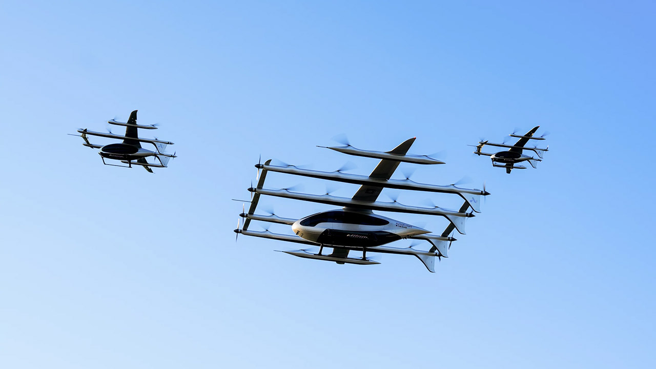 AutoFlight V5000 Matrix Largest eVTOL Formation Flight
