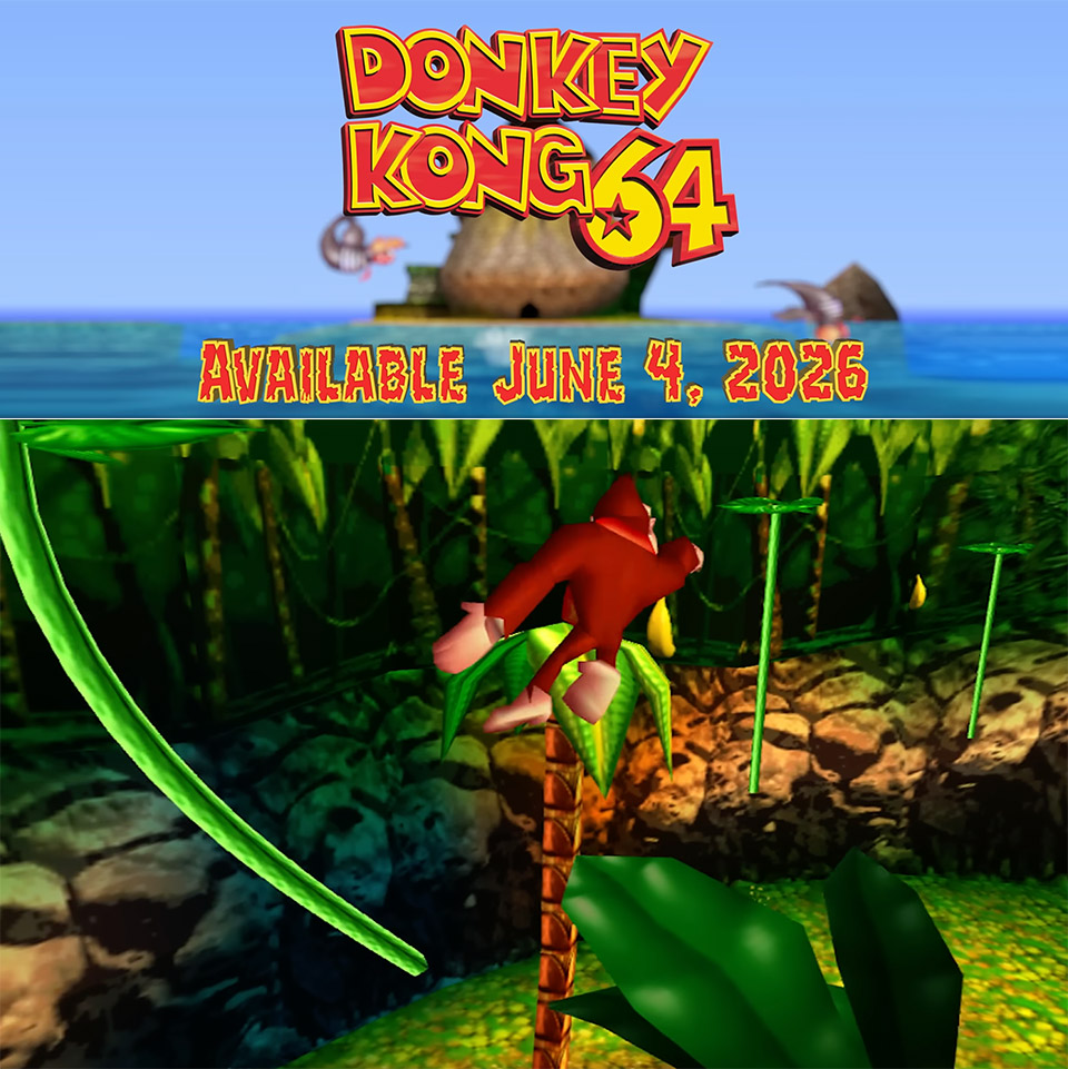 Donkey Kong 64 Nintendo Switch Online Expansion
