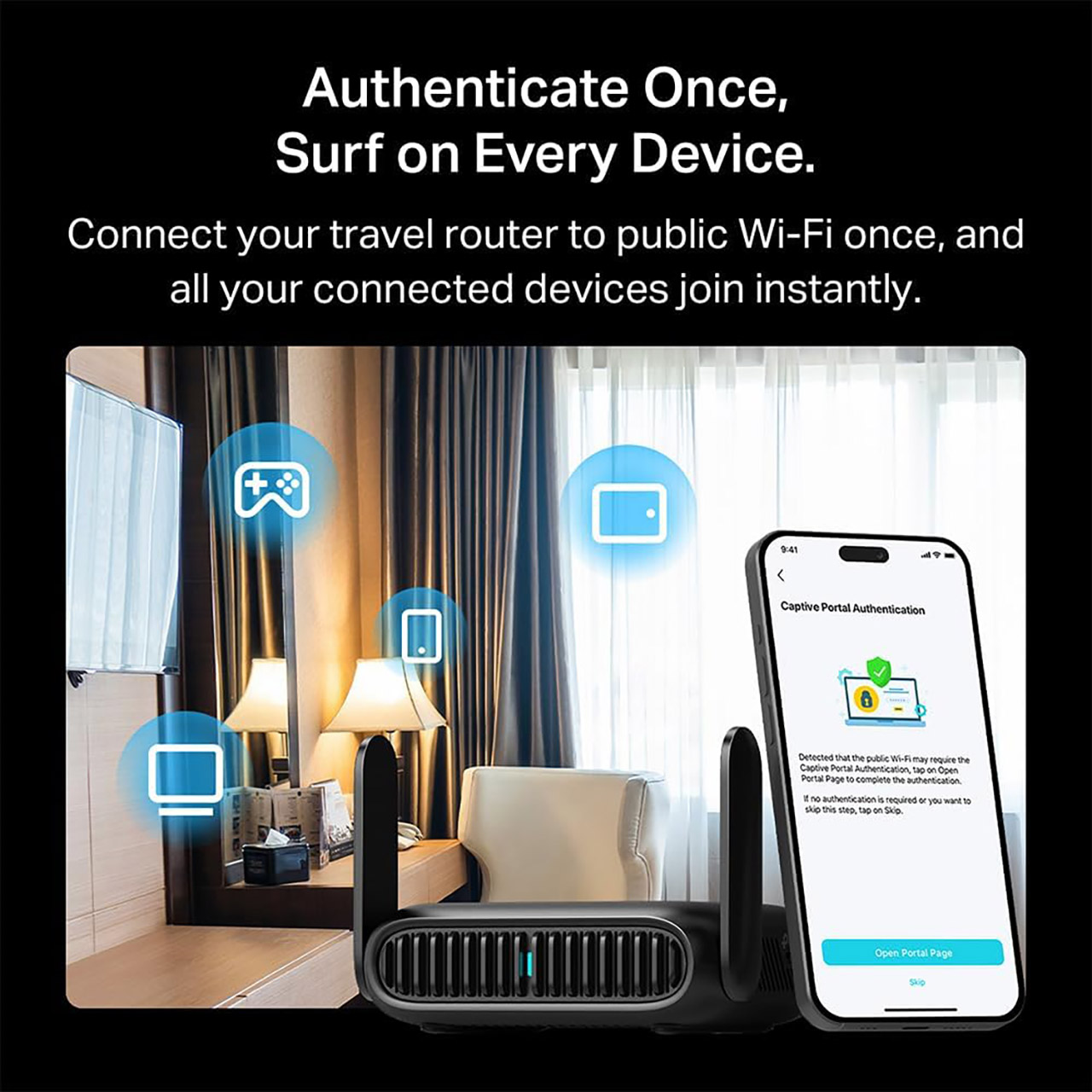 TP-Link Roam 6 AX1500 Travel Router