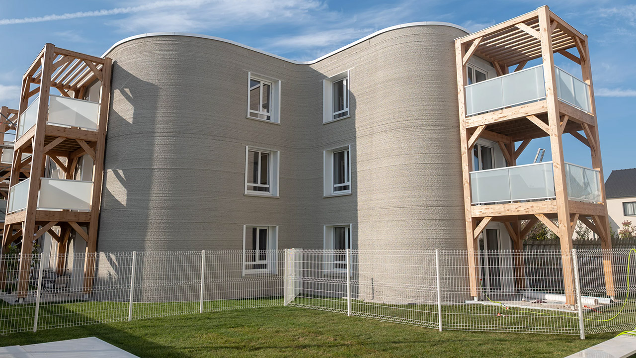 Plurial Novilia PERI 3D Construction Europe Largest 3D-Printed Apartment Building