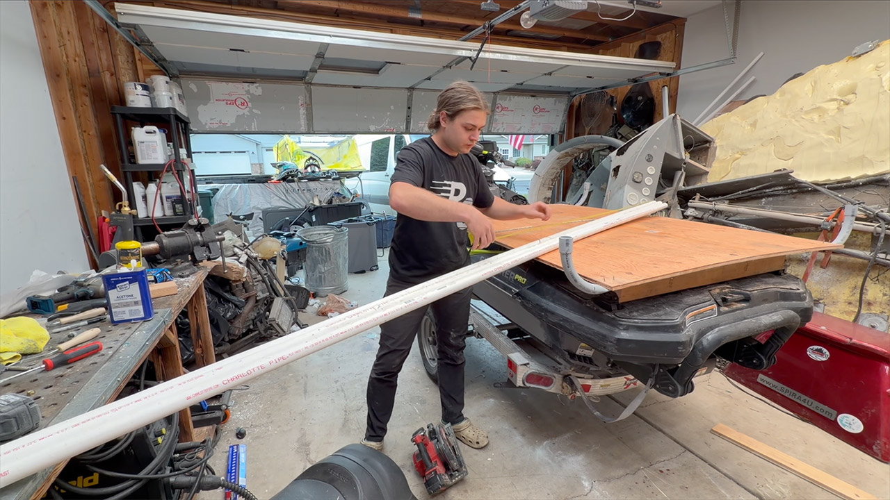 Matt Spears Jet Ski Camper Build