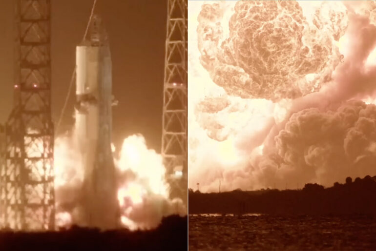 Blue Origin New Glenn Rocket Launch Explosion May 2026