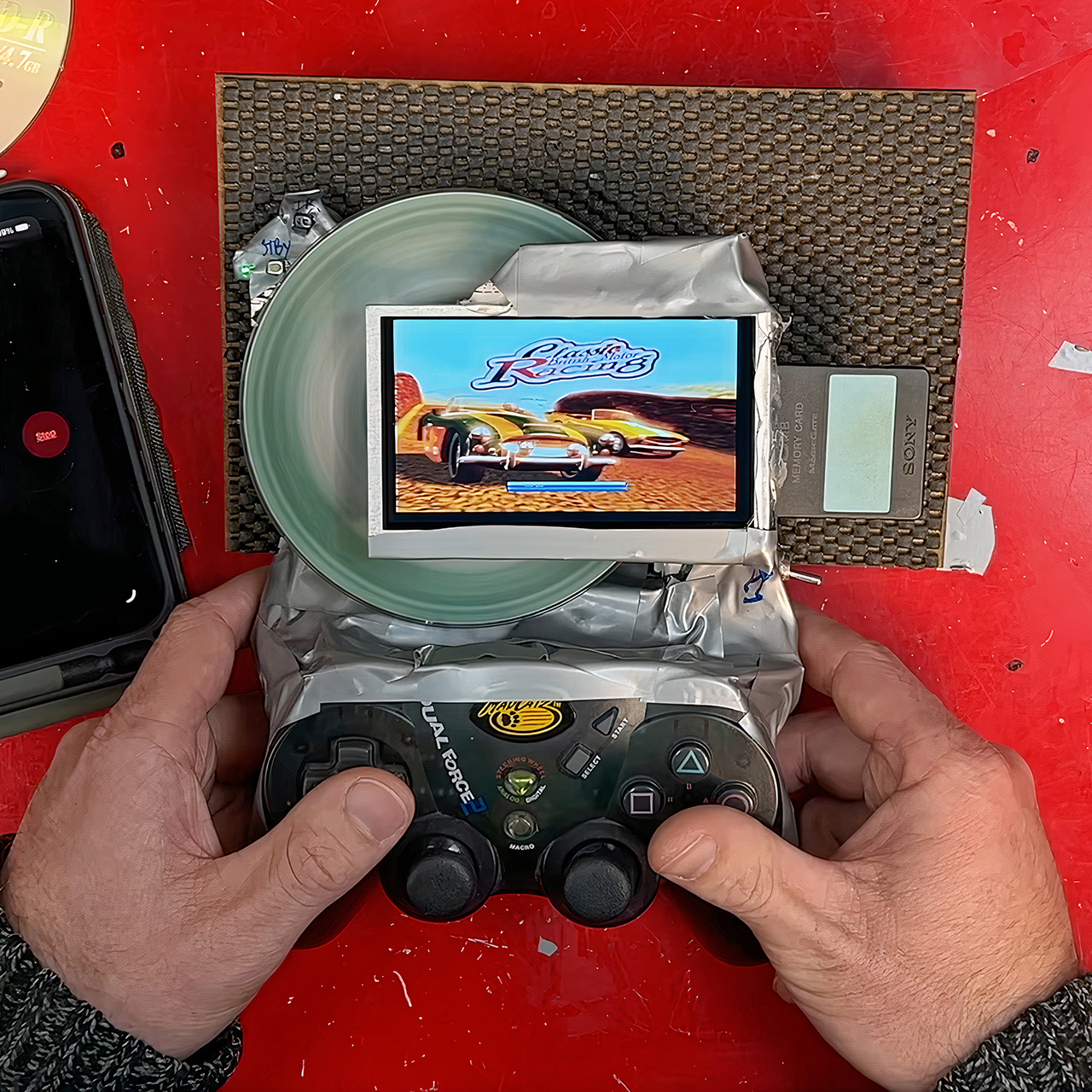 Custom PlayStation 2 Portable PS2 Handheld
