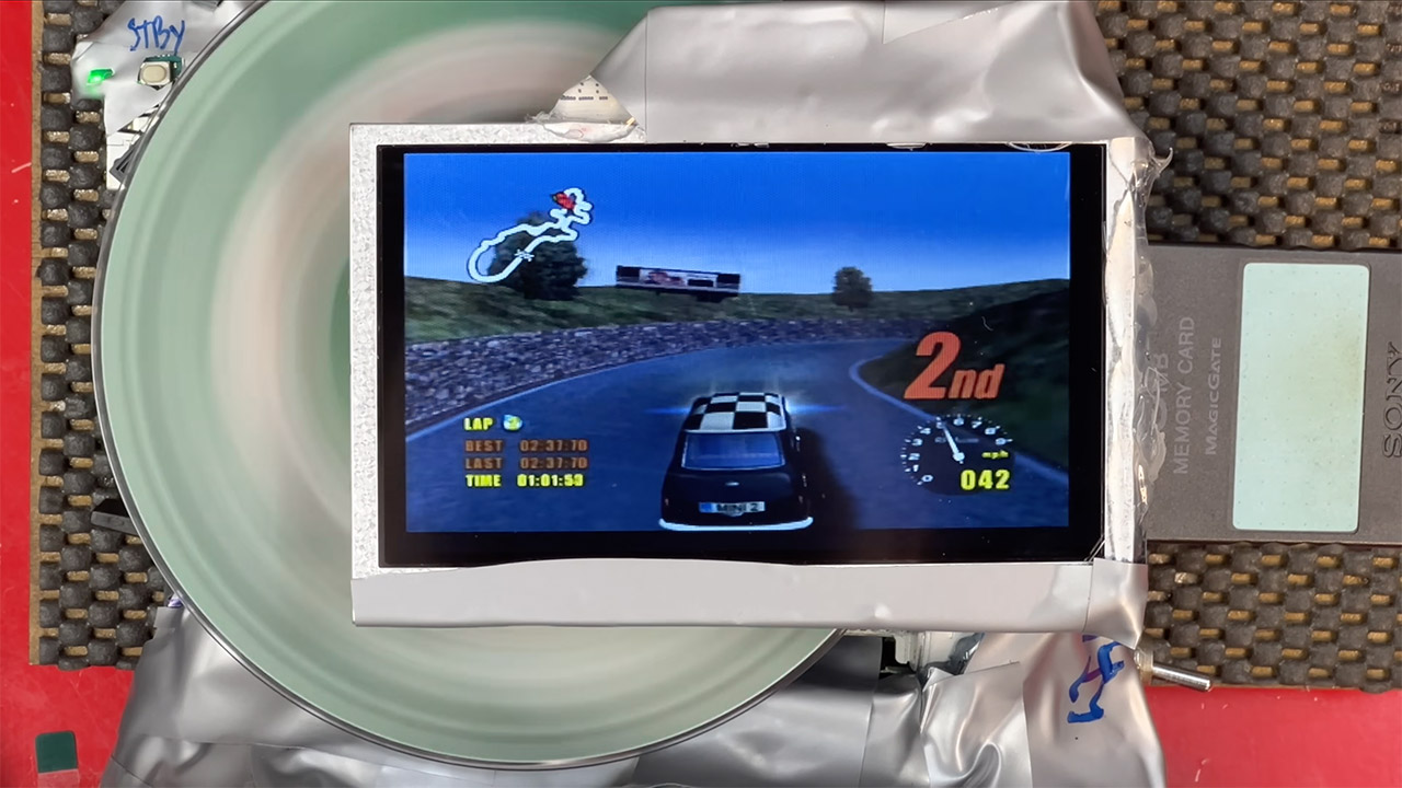 Custom PlayStation 2 Portable PS2 Handheld