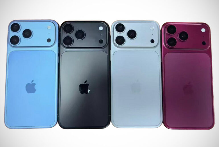 iPhone 18 Pro Dummy Units Colors Leak