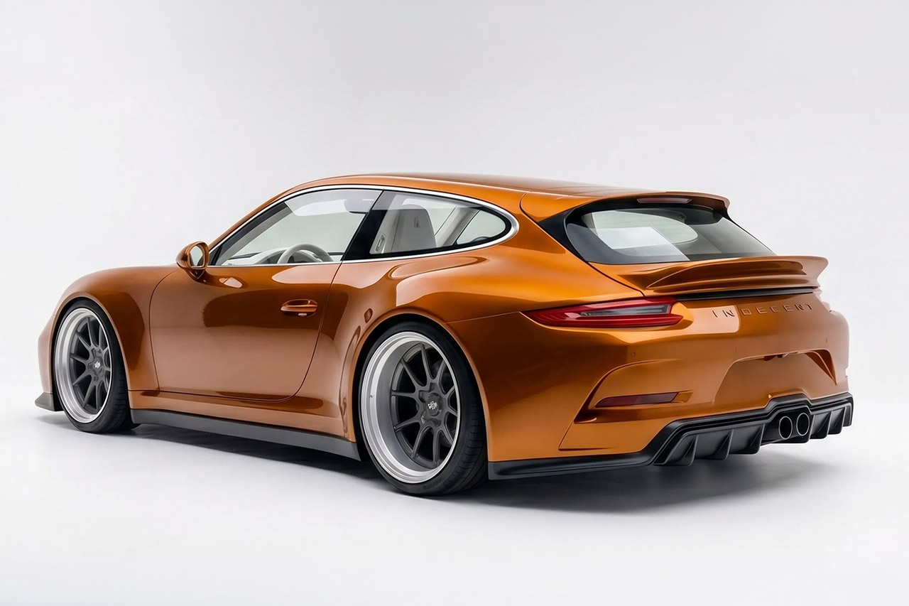 Indecent Porsche 911 Shooting Brake Wagon Conversion