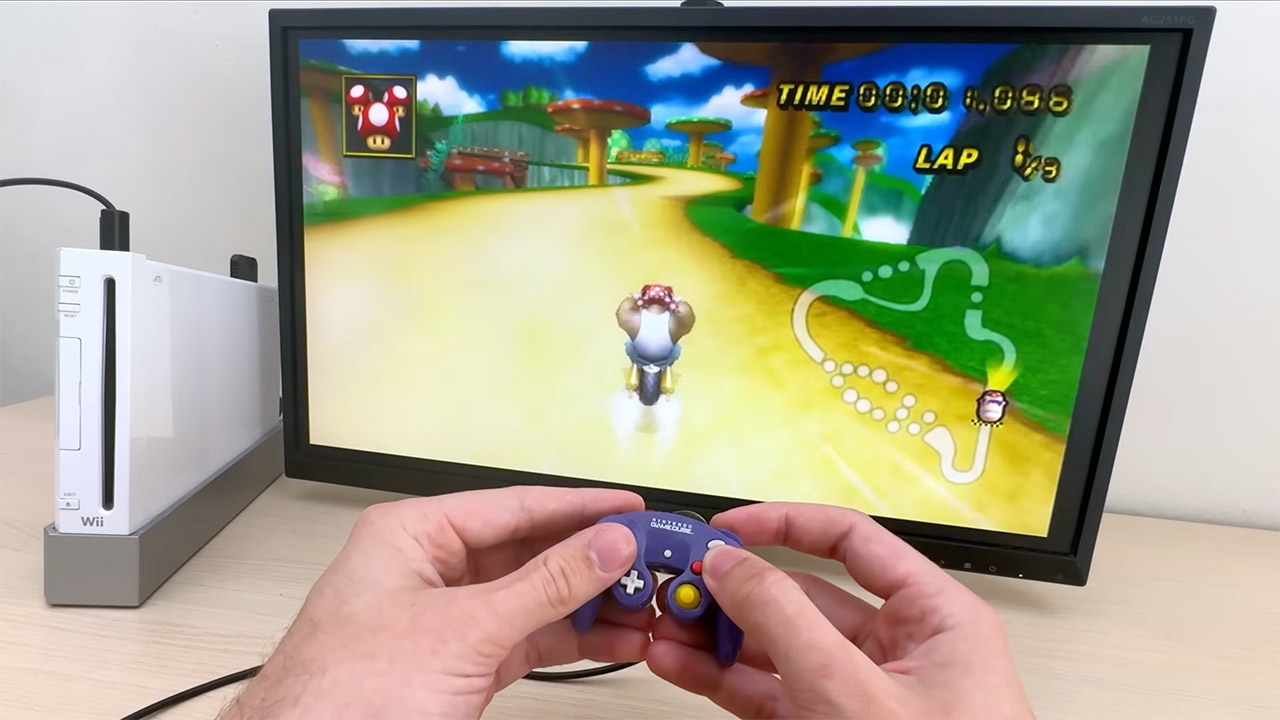 Fidget Keychain GameCube Controller Mod
