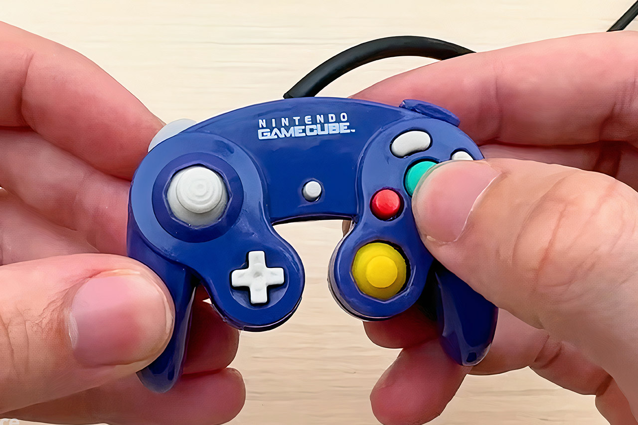 Fidget Keychain GameCube Controller Mod