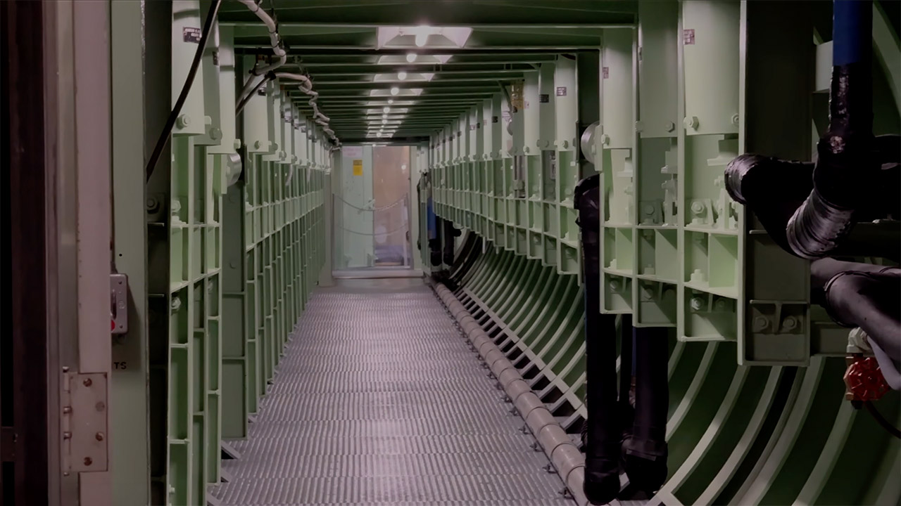 Inside Titan II Missile Silo Complex Underground