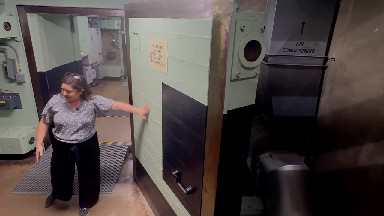 Inside Titan II Missile Silo Complex Underground