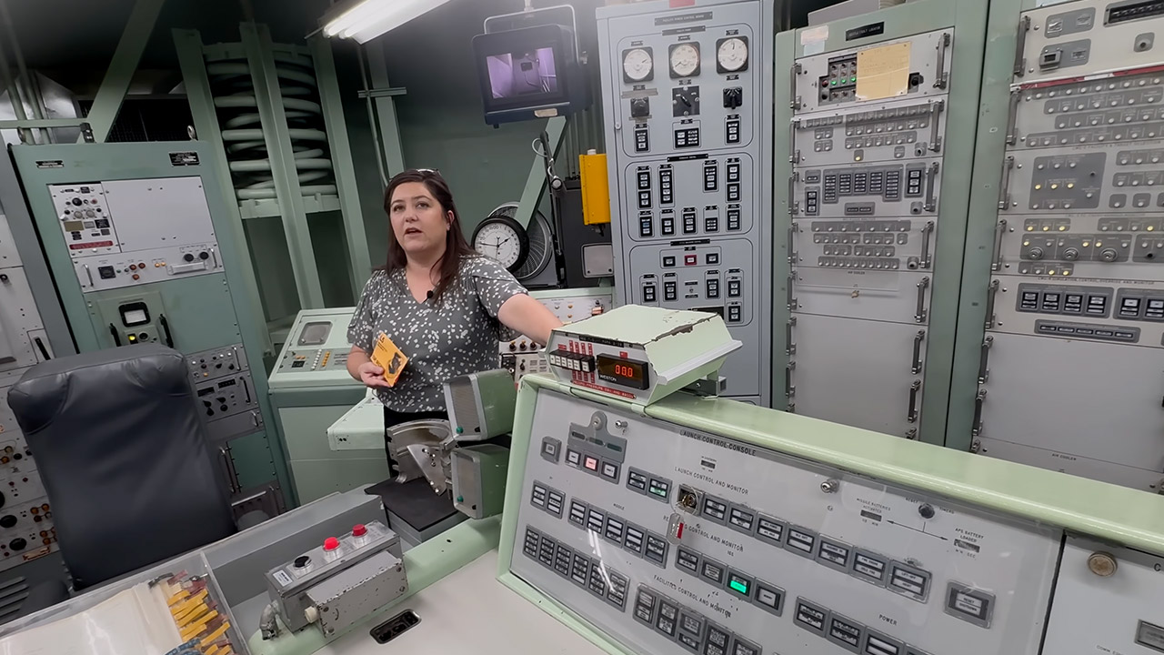 Inside Titan II Missile Silo Complex Underground