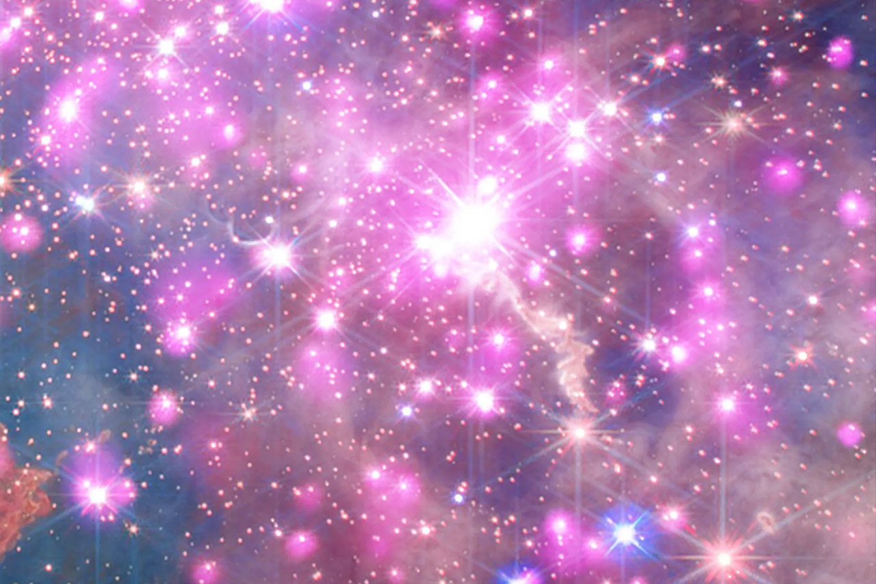 Westerlund 2 Star Cluster Chandra Webb