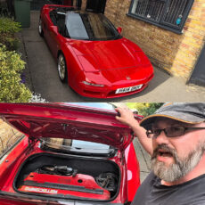 Honda Motocompo Scooter 1981 Acura NSX Trunk