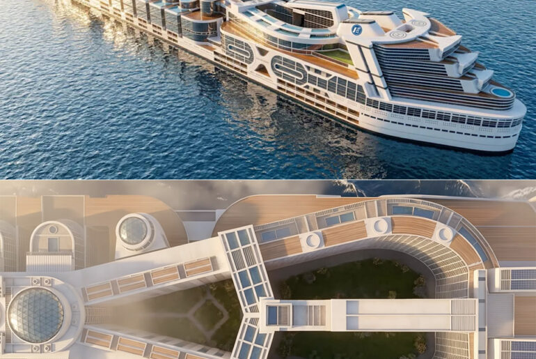 Floating City Project Freedom Ship