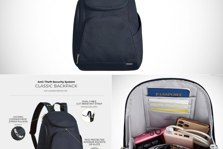 Travelon Anti-Theft Classic Backpack Travel Gear
