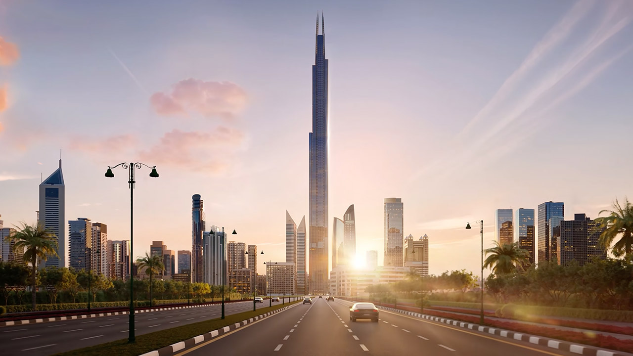 Dubai Burj Azizi World's Second Tallest Building