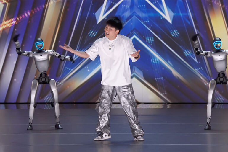 America's Got Talent Yufei Wu Unitree Robots Premiere
