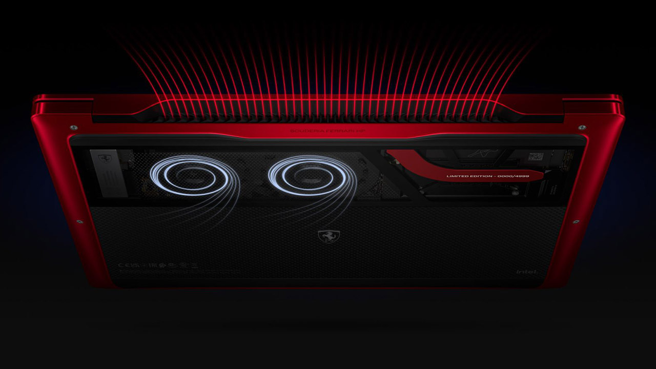 HP Limited Edition Scuderia Ferrari AI PC Laptop