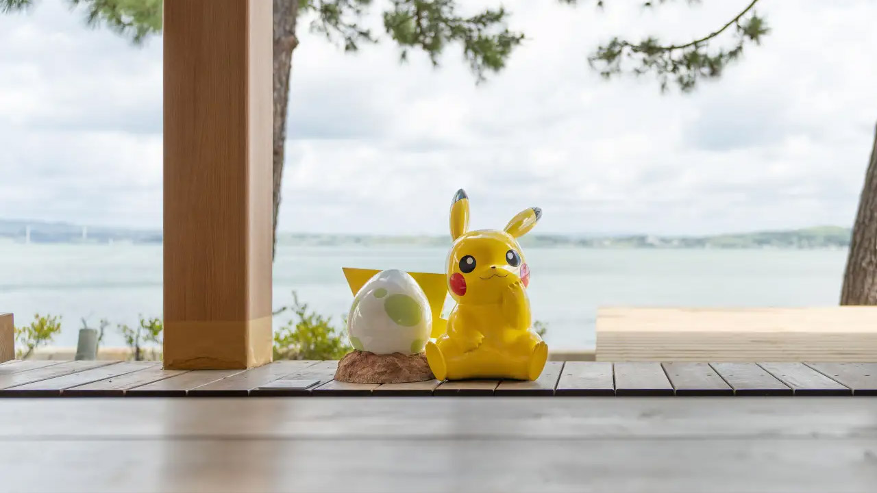 Pikachu Gyrados Wakura Onsen Pokemon Footbath Japan