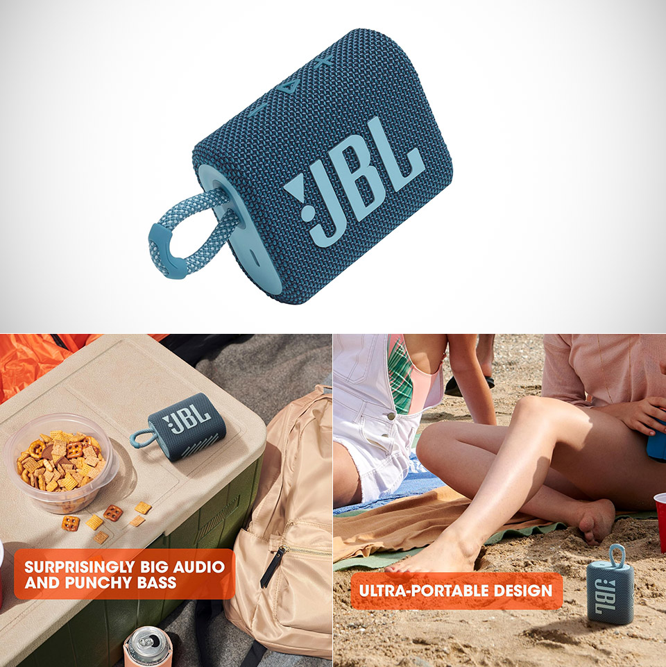 JBL Go 3 Portable Mini Bluetooth Speaker
