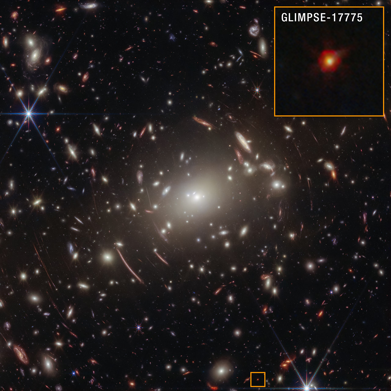 Webb Black Hole Star Glimpse-17775