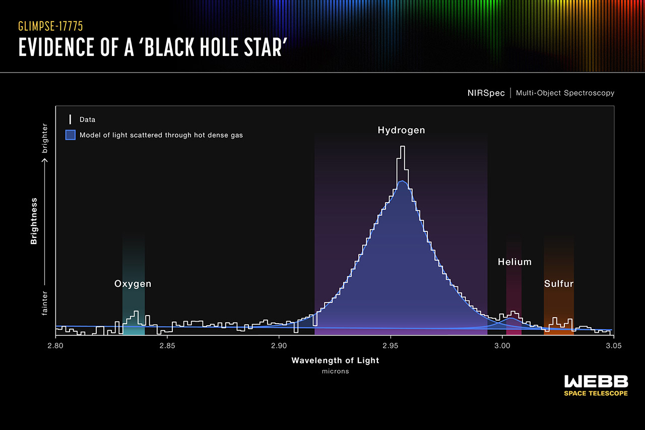Webb Black Hole Star Glimpse-17775