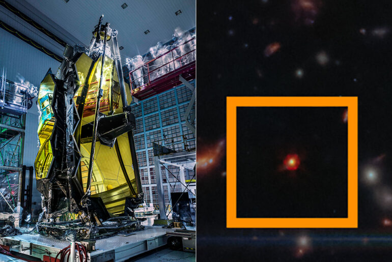 Webb Black Hole Star Glimpse-17775