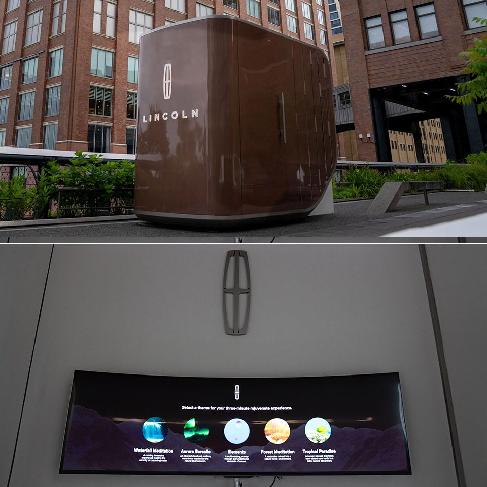 The Sanctuary by Lincoln Rejuvenate Pod Experience