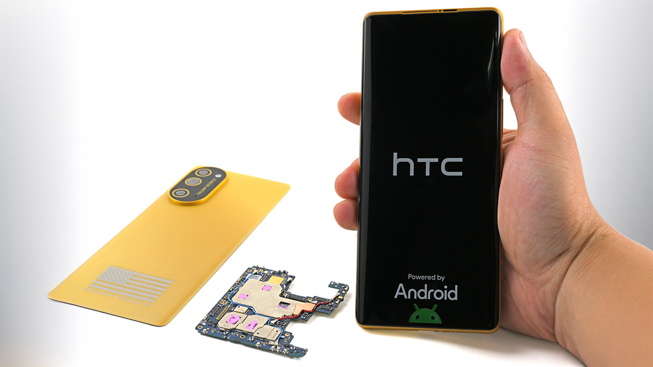iFixit Trump Mobile T1 Phone Teardown HTC U24 Pro