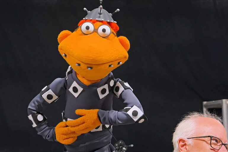 Disney Imagineering Motion Captured Scooter Muppet Animatronic Robot