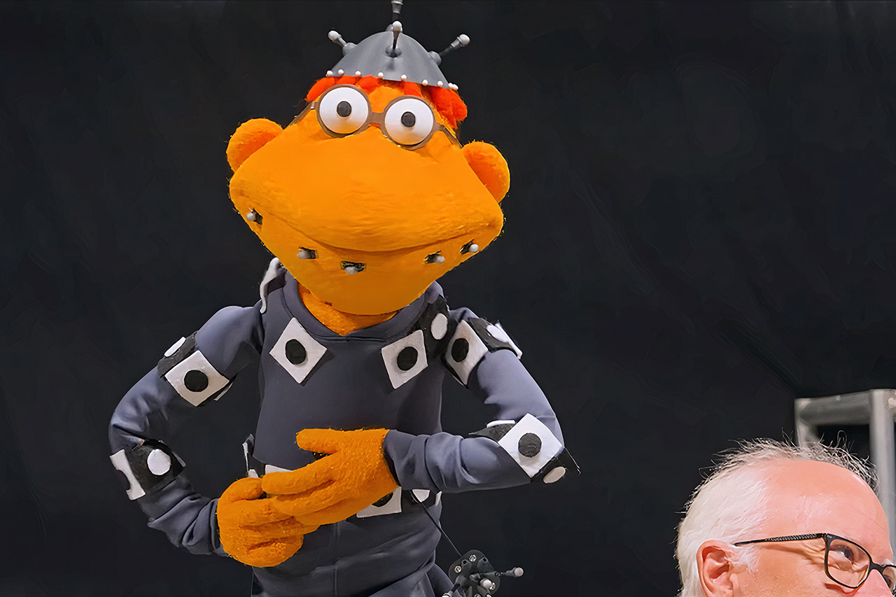 Disney Imagineering Motion Captured Scooter Muppet Animatronic Robot